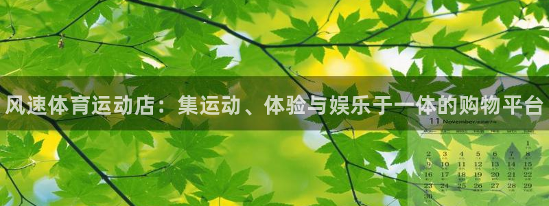 海南利记官网下载发展怎么样：风速体育运动店：集运动、