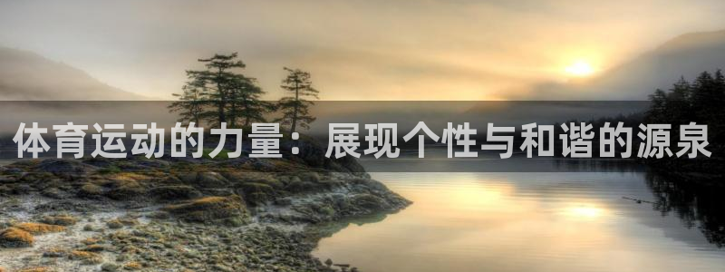 利记官网下载招商：体育运动的力量：展现个性与和谐的源